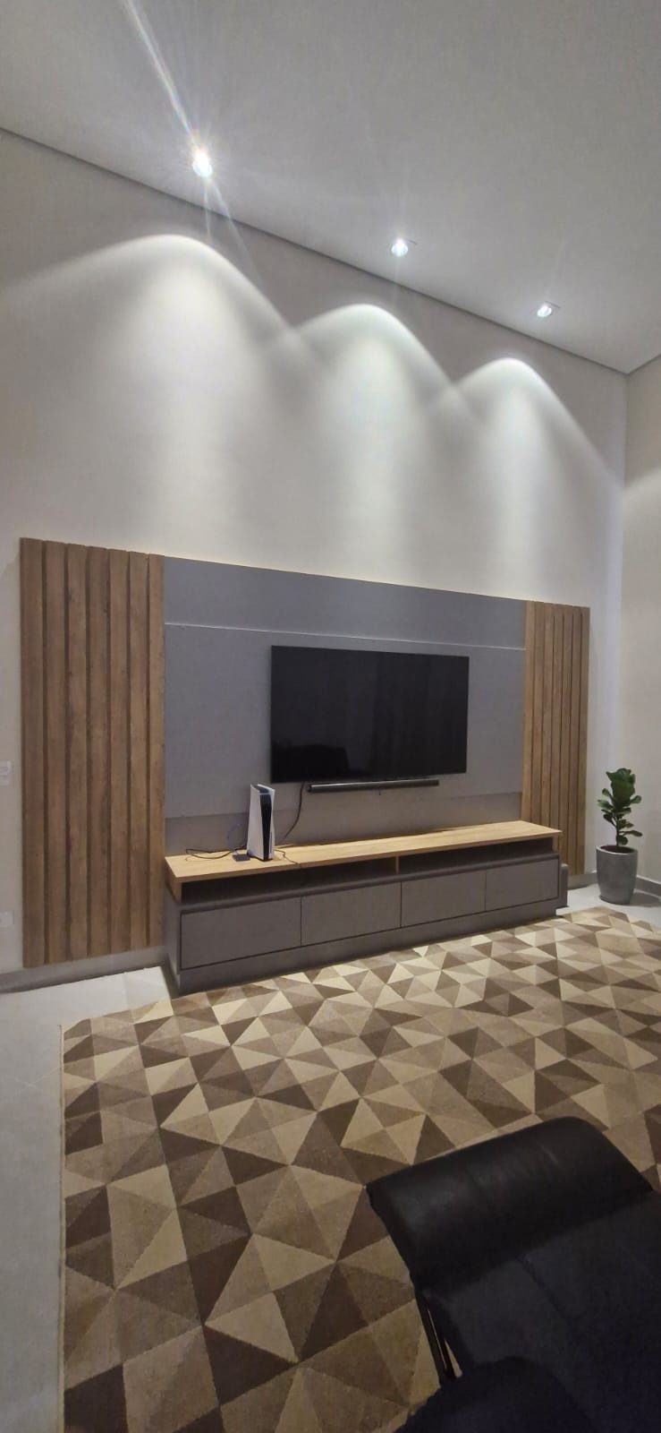 Sala de Estar planejado em Piracicaba — projeto 7